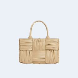 보테가 베네타 스몰 아르코 토트백 베이지